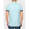 Mint - Back - Bewley & Ritch Mens Galand Oxford Short-Sleeved Shirt
