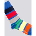 Multicoloured - Side - Bewley & Ritch Mens Yarker Socks (Pack of 3)