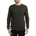 Khaki - Front - Bewley & Ritch Mens Reeler Knitted Sweatshirt