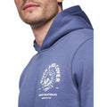 Mid Blue - Lifestyle - Duck and Cover Mens Lenmore Hoodie
