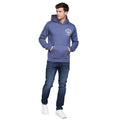 Mid Blue - Pack Shot - Duck and Cover Mens Lenmore Hoodie