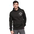 Black - Front - Duck and Cover Mens Lenmore Hoodie