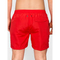 Red - Back - Bewley & Ritch Mens Alden Swim Shorts