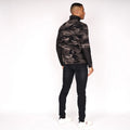 Black - Back - Crosshatch Mens Cramtowns Fleece Jacket