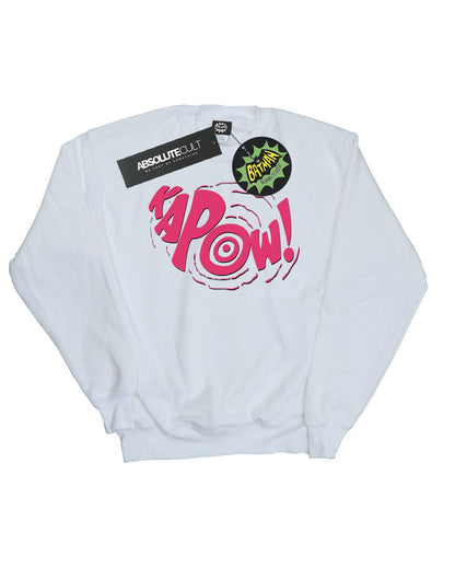 White - Front - DC Comics Girls Batman TV Series Kapow Sweatshirt