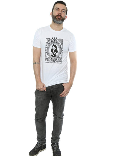 White - Lifestyle - Disney Mens Alice In Wonderland Frame T-Shirt