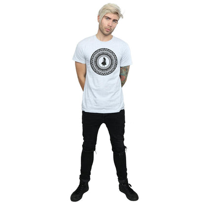 Sports Grey - Lifestyle - Disney Mens Alice In Wonderland Circle T-Shirt