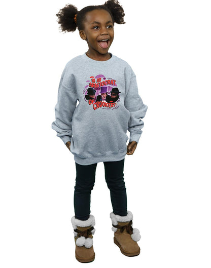 Sports Grey - Lifestyle - DC Comics Girls Batman TV Series The Penguin Aristocrat Sweatshirt