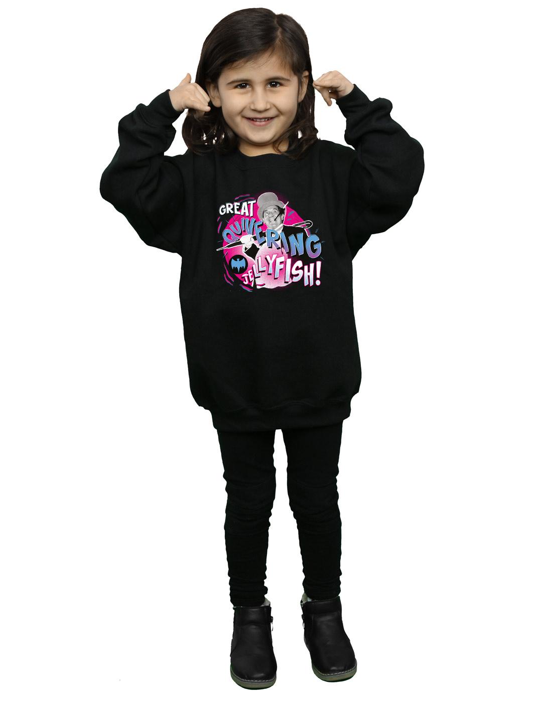 Black - Lifestyle - DC Comics Girls Batman TV Series The Penguin Jellyfish Sweatshirt