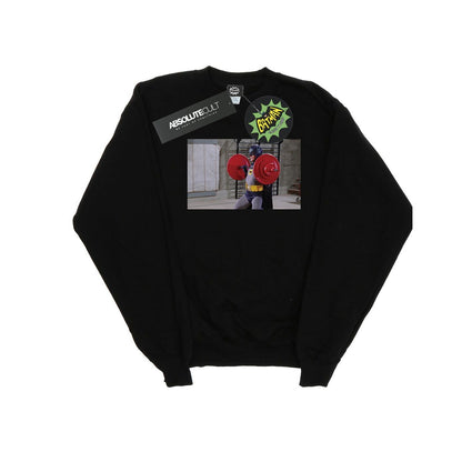 Black - Front - DC Comics Boys Batman TV Series Bat Gains Sweatshirt