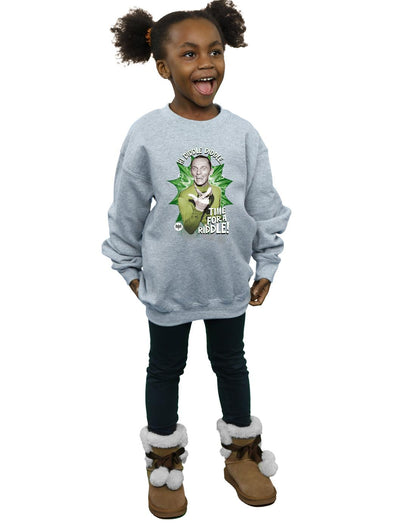 Sports Grey - Lifestyle - DC Comics Girls Batman TV Series The Riddler Time for a Riddle Sweatshirt