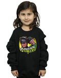 Black - Back - DC Comics Girls Batman TV Series The Riddler Joke Sweatshirt