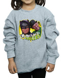 Sports Grey - Side - DC Comics Girls Batman TV Series The Riddler Joke Sweatshirt