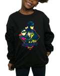 Black - Side - DC Comics Girls Batman TV Series Character Pop Art Sweatshirt