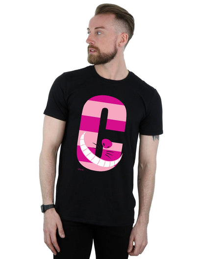 Black - Back - Disney Mens Alphabet A Is For Alice T-Shirt
