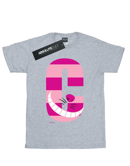 Sports Grey - Front - Disney Mens Alphabet A Is For Alice T-Shirt
