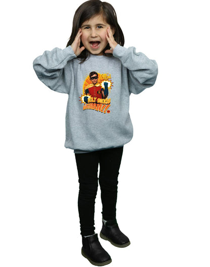 Sports Grey - Lifestyle - DC Comics Girls Batman TV Series Holy Smokes Sweatshirt