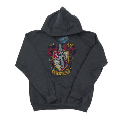 Dark Heather - Front - Harry Potter Mens Gryffindor Hoodie