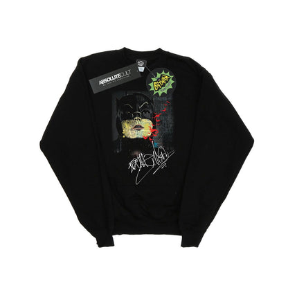 Black - Front - DC Comics Girls Batman TV Series Signature Sweatshirt
