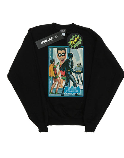 Black - Front - DC Comics Boys Batman TV Series Dynamic Duo Sweatshirt