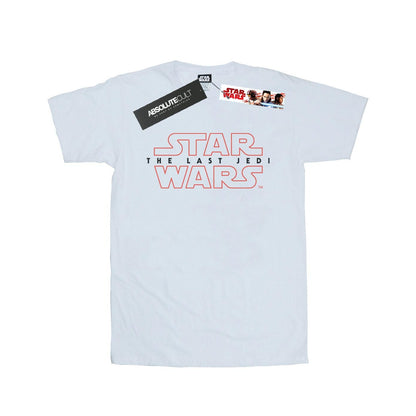 White - Front - Star Wars: The Last Jedi Mens Logo Cotton T-Shirt