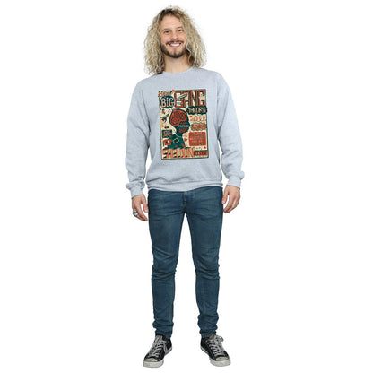 Sports Grey - Lifestyle - Big Bang Theory Mens Infographic Poster Cotton Sweatshirt