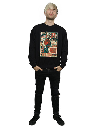 Black - Lifestyle - Big Bang Theory Mens Infographic Poster Cotton Sweatshirt