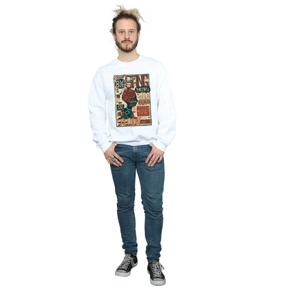 White - Lifestyle - Big Bang Theory Mens Infographic Poster Cotton Sweatshirt