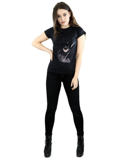Black - Lifestyle - DC Comics Womens-Ladies Batman By Alex Ross Cotton T-Shirt