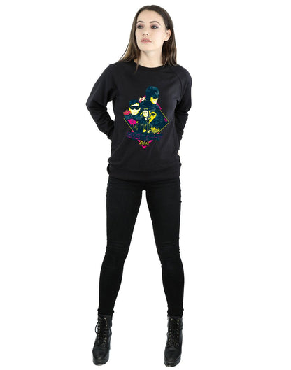 Black - Lifestyle - DC Comics Womens-Ladies Batman TV Series Character Pop Art Sweatshirt