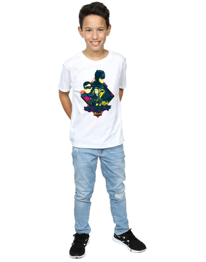 White - Lifestyle - DC Comics Boys Batman TV Series Character Pop Art T-Shirt