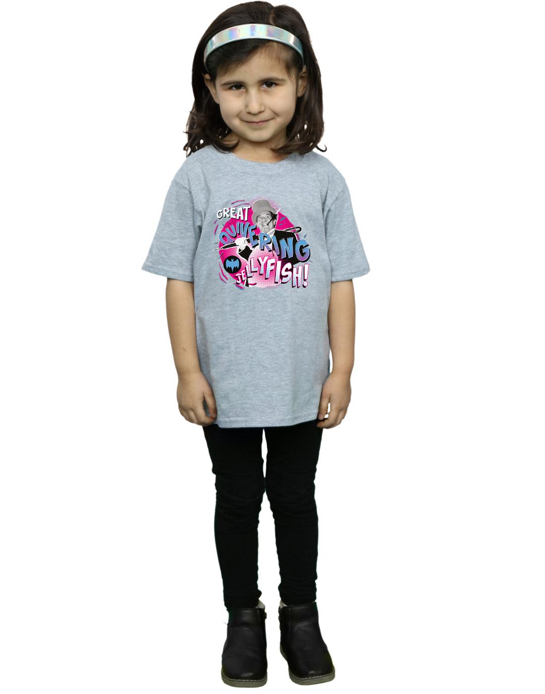 Sports Grey - Lifestyle - DC Comics Girls Batman TV Series The Penguin Jellyfish Cotton T-Shirt