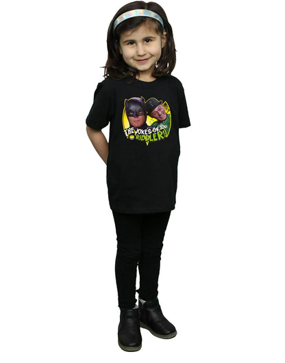 Black - Lifestyle - DC Comics Girls Batman TV Series The Riddler Joke Cotton T-Shirt