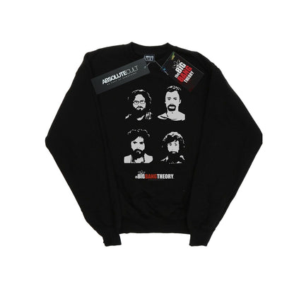 Black - Front - The Big Bang Theory Mens Expedition Beards Cotton Sweatshirt