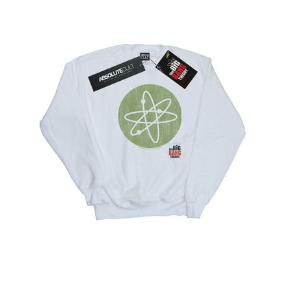 White - Front - The Big Bang Theory Mens Big Bang Icon Cotton Sweatshirt