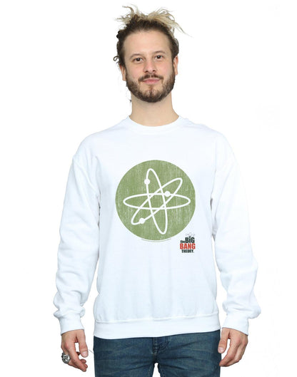 White - Back - The Big Bang Theory Mens Big Bang Icon Cotton Sweatshirt