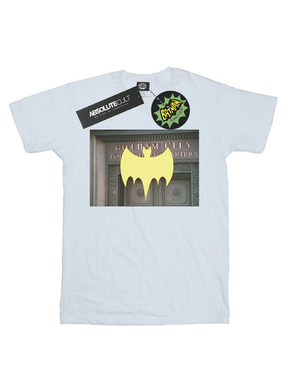 White - Front - DC Comics Boys Batman TV Series Gotham City Police T-Shirt