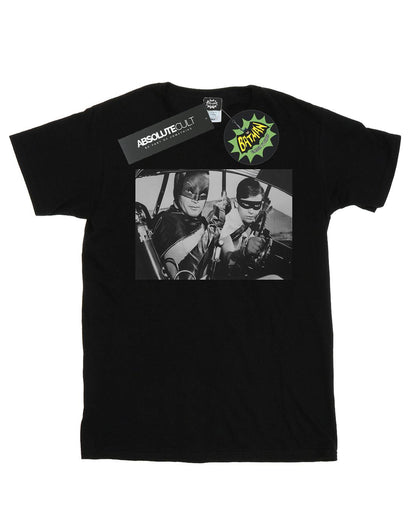 Black - Front - DC Comics Boys Batman TV Series Ready For Action T-Shirt