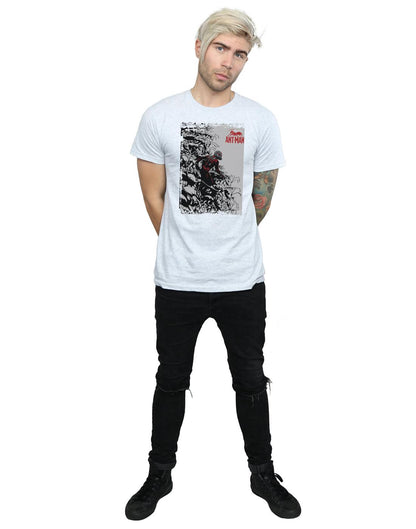 Sports Grey - Lifestyle - Marvel Mens Ant-Man Army T-Shirt