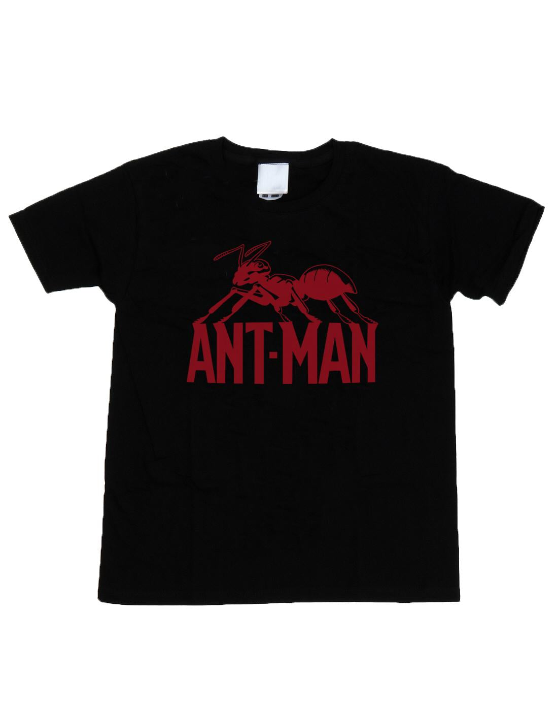 Black - Front - Marvel Mens Ant-Man Logo T-Shirt