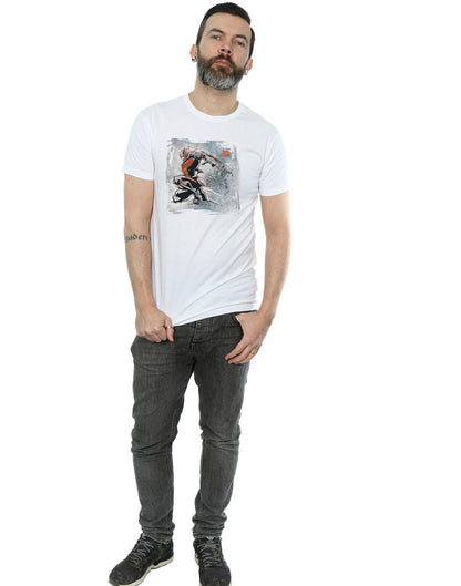 White - Lifestyle - Marvel Mens Ant-Man Art Sketch T-Shirt