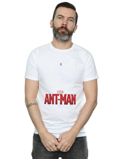 White - Back - Marvel Mens Ant-Man Ant Sized Logo T-Shirt