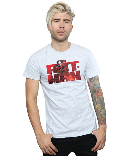 Sports Grey - Back - Marvel Mens Ant-Man Running T-Shirt