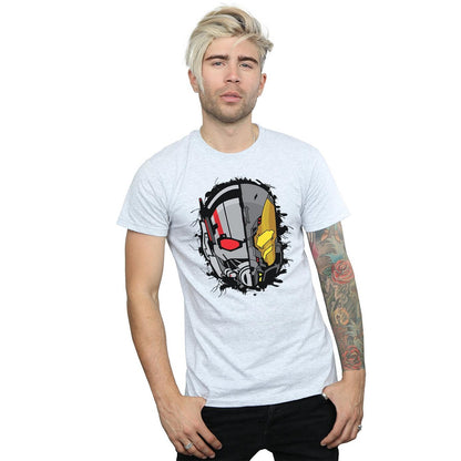 Sports Grey - Back - Marvel Mens Ant-Man Split Helmet T-Shirt