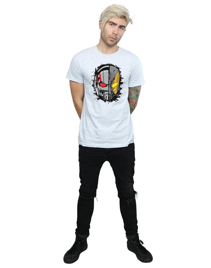 Sports Grey - Lifestyle - Marvel Mens Ant-Man Split Helmet T-Shirt