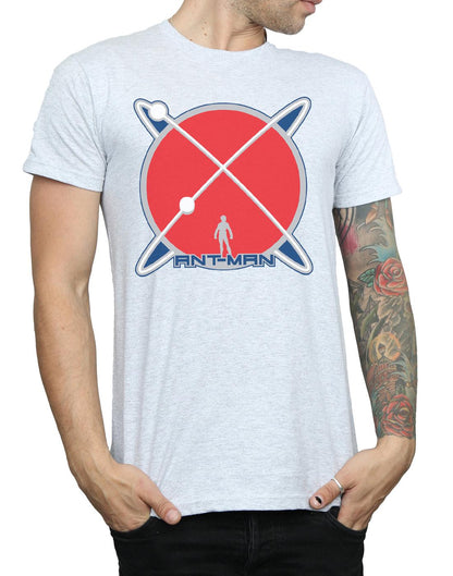 Sports Grey - Side - Marvel Mens Ant-Man Planet Logo T-Shirt