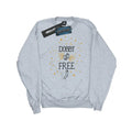 Heather Grey - Front - Harry Potter Womens-Ladies Dobby Is Free Cotton Sweatshirt
