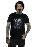 Black - Back - Marvel Mens Ant-Man And The Wasp Particle Pose T-Shirt