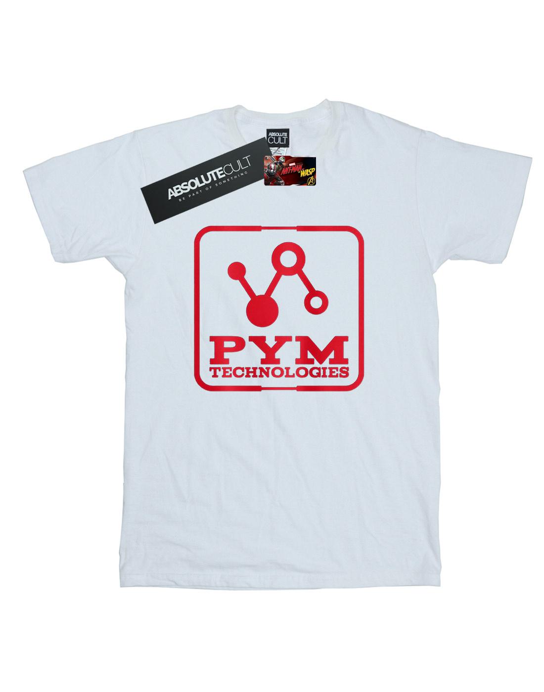 White - Front - Marvel Mens Ant-Man And The Wasp Pym Technologies T-Shirt
