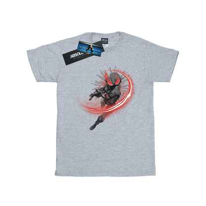 Sports Grey - Front - DC Comics Mens Aquaman Black Manta Flash T-Shirt